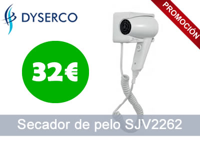 Secador compacto SJV2262 para habitaciones de hotel